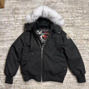 Moose Knuckles Men's Black Coat size L